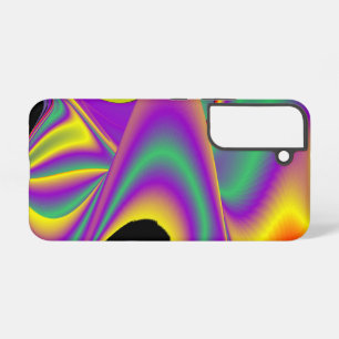 Die Magie der Farben Abstrakt 3D-Rainbowart Samsung Galaxy Hülle