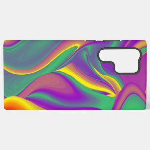 Die Magie der Farben Abstrakt 3D-Rainbowart Samsung Galaxy Hülle
