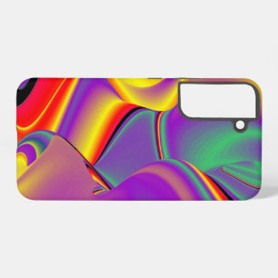 Die Magie der Farben Abstrakt 3D-Rainbowart Samsung Galaxy Hülle