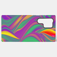 Die Magie der Farben Abstrakte 3D-Regenbogenkunst