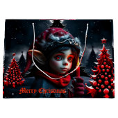 Die Magie der gotischen Elfen unter dem Vollmond Große Geschenktüte (Vorderseite)