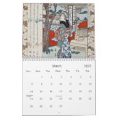 Die Magie der japanischen Holzschnitte Kalender (Mär 2027)