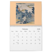 Die Magie der japanischen Holzschnitte Kalender (Feb 2026)