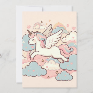 Die Magie der Unicorns Einladung