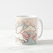Die Magie der Unicorns Kaffeetasse (VorderseiteRechts)