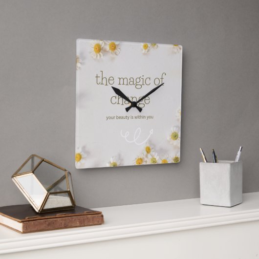 die Magie der Veränderung , Wanduhr (Büro)