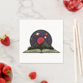 die Magie der Vintagen Schallplatte Serviette (Beispiel)