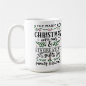 Die Magie der Weihnachten... Kaffeetasse (Links)