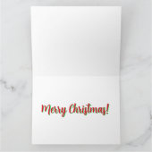 Die Magie der Weihnachten WOLLTE ich einen PONY! Karte (Innenseite)