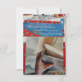 Die Magie der Weihnachtskarte Einladung (Vorderseite)