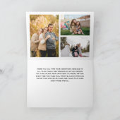 Die Magie der Weihnachtszeit endet nie Personalisi Karte (Innenseite)