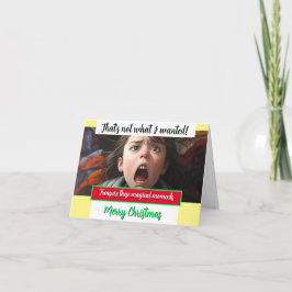 Die Magie der Weihnachtszeit ist nicht das, was ic Karte