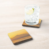 Die Magie des Gebirges am Morgen. Getränkeuntersetzer (Rechte Seite)