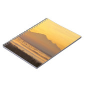 Die Magie des Gebirges am Morgen. Notizblock (Linke Seite)