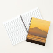 Die Magie des Gebirges am Morgen. Notizblock (Innenseite)