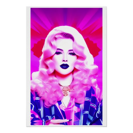 Die Magie des Glamours eines blühenden Kusses Poster (Vorderseite)