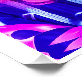 Die Magie des Glamours eines blühenden Kusses Poster (Ecke)