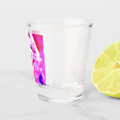 Die Magie des Glamours eines blühenden Kusses Schnapsglas (Rechts)