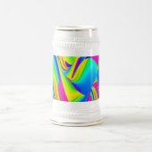 Die Magie des Sommers , Abstrakte 3D-Kunst Bierglas (Mittel)