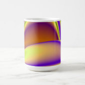 Die Magie des Sommers , Abstrakte 3D-Kunst Kaffeetasse (Mittel)