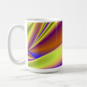 Die Magie des Sommers , Abstrakte 3D-Kunst Kaffeetasse (Links)