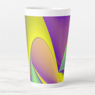 Die Magie des Sommers , Abstrakte 3D-Kunst Milchtasse