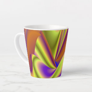 Die Magie des Sommers , Abstrakte 3D-Kunst Milchtasse