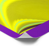 Die Magie des Sommers , Abstrakte 3D-Kunst Poster (Ecke)