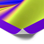 Die Magie des Sommers , Abstrakte 3D-Kunst Poster (Ecke)