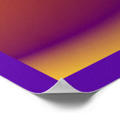 Die Magie des Sommers , Abstrakte 3D-Kunst Poster (Ecke)