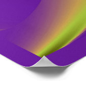 Die Magie des Sommers , Abstrakte 3D-Kunst Poster (Ecke)