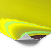 Die Magie des Sommers , Abstrakte 3D-Kunst Poster (Ecke)