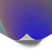 Die Magie des Sommers , Abstrakte 3D-Kunst Poster (Ecke)