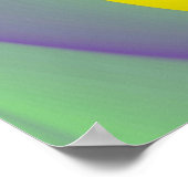 Die Magie des Sommers , Abstrakte 3D-Kunst Poster (Ecke)