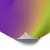 Die Magie des Sommers , Abstrakte 3D-Kunst Poster (Ecke)