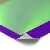Die Magie des Sommers , Abstrakte 3D-Kunst Poster (Ecke)