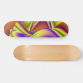 Die Magie des Sommers , Abstrakte 3D-Kunst Skateboard (Horizontal)