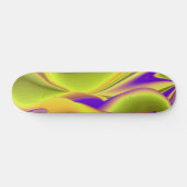 Die Magie des Sommers , Abstrakte 3D-Kunst Skateboard (Horizontal)