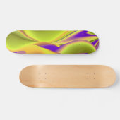 Die Magie des Sommers , Abstrakte 3D-Kunst Skateboard (Horizontal)