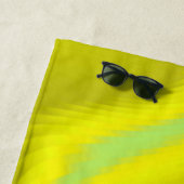 Die Magie des Sommers , Abstrakte 3D-Kunst Strandtuch (Beispiel)