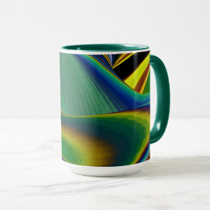 Die Magie des Sommers , Abstrakte 3D-Kunst Tasse