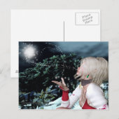 Die Magie des Winters Postkarte (Vorne/Hinten)
