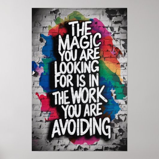 die Magie, die Sie suchen Poster (Vorne)