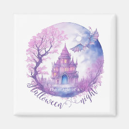 Die Magie einer Halloween-Nacht Magnet