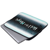 Die Magie halten Laptopschutzhülle (Vorne Knopf)