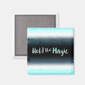 Die Magie halten Magnet (Vorderseite/Rückseite)