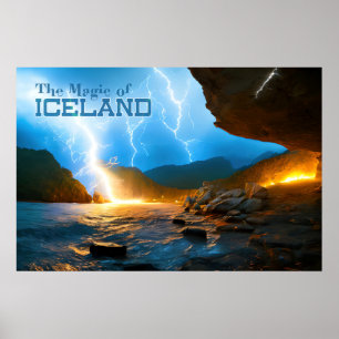 "Die Magie Islands" Poster