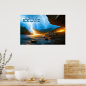 "Die Magie Islands" Poster (Küche)