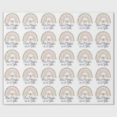 Die Magie ist in deinem Regenbogenschmetterling Geschenkpapier (Flach)