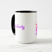 "Die Magie ist in dir" Personalisierter Kaffee Tasse (Vorderseite Links)